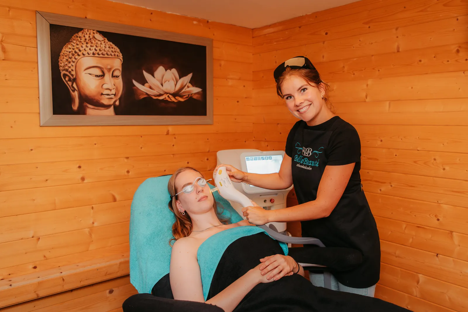 IPL-behandeling voor huidverbetering bij BelleBeauté in Benschop